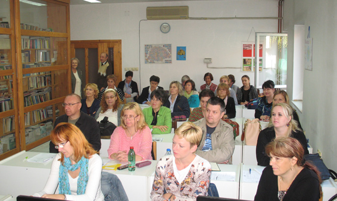 Pedagógusok továbbképzésen 2016. szeptember 24. képek